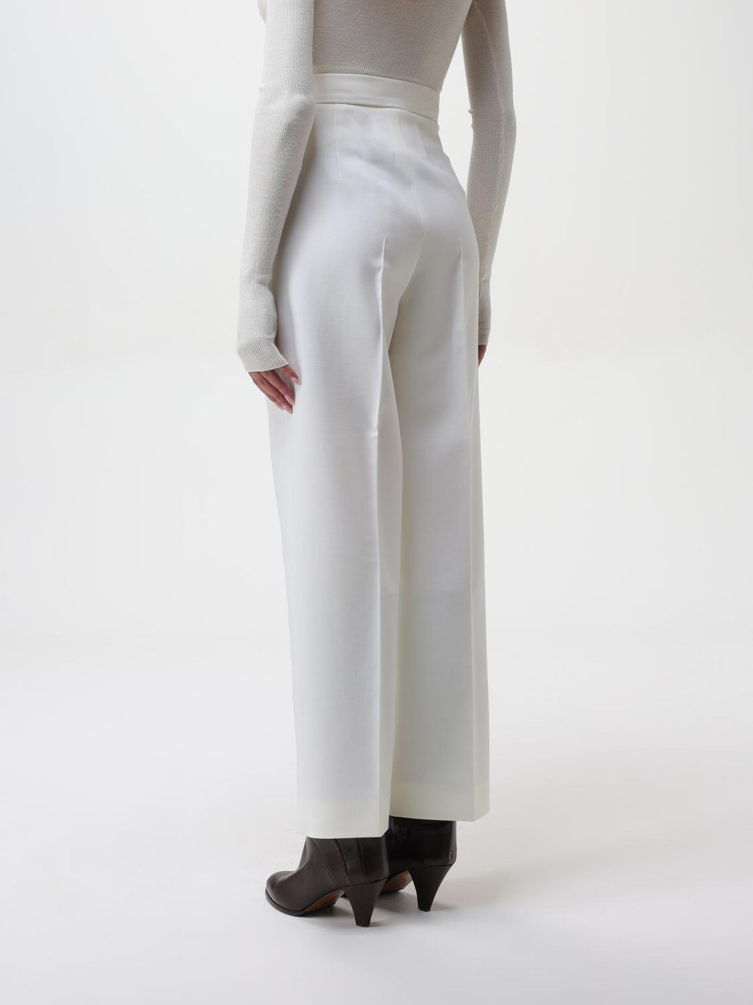 Max Mara Pants Woman Cream