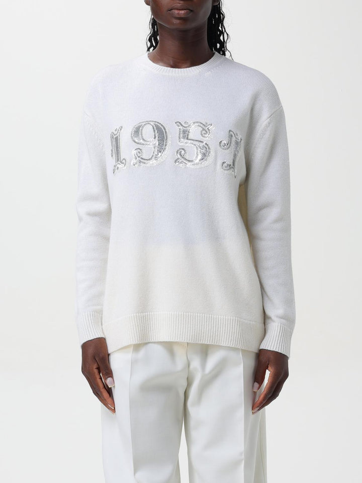 Max Mara Sweater Woman Yellow Cream