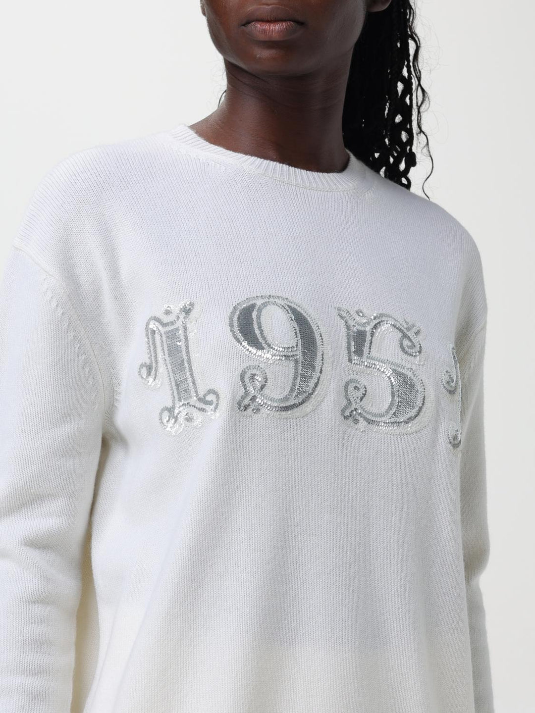 Max Mara Sweater Woman Yellow Cream