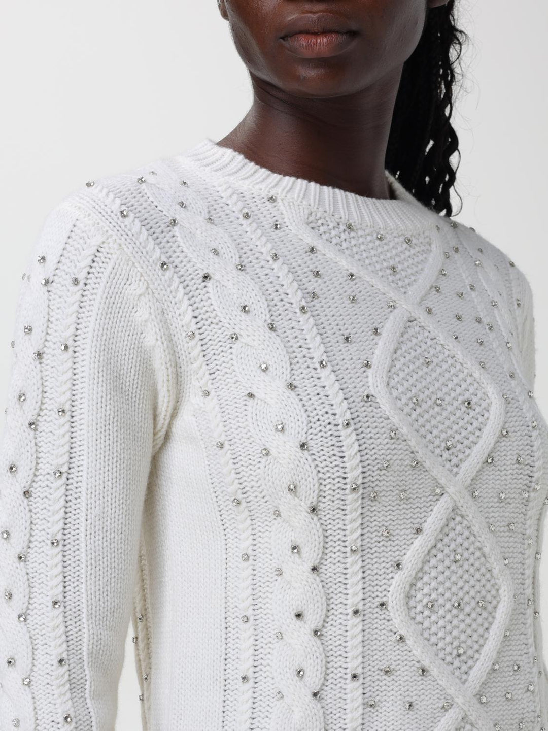 Max Mara Sweater Woman Yellow Cream