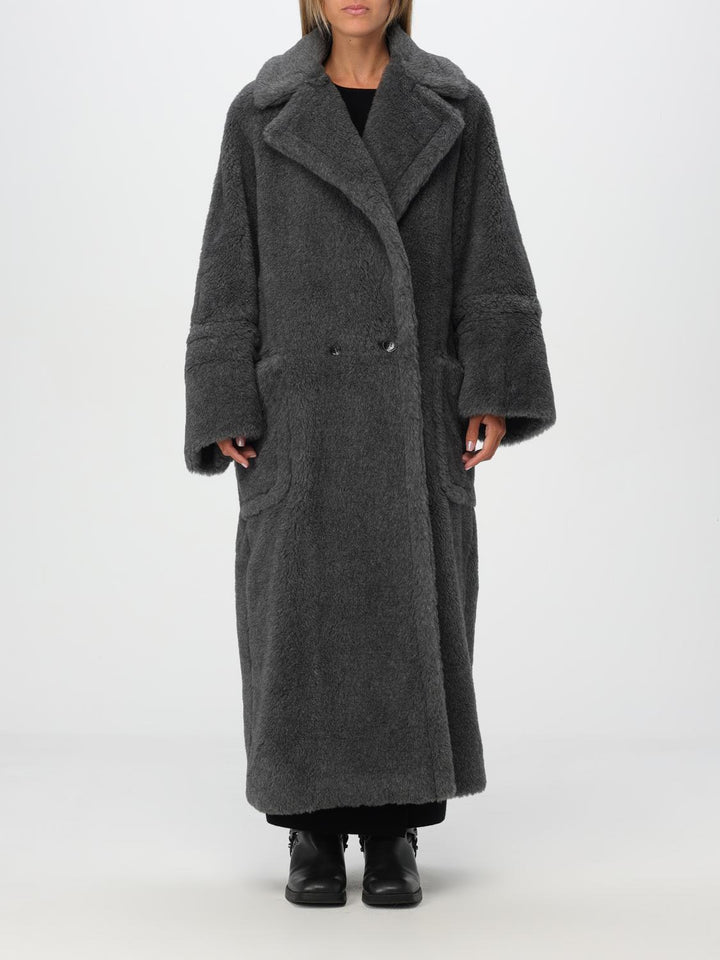 Max Mara Coat Woman Grey