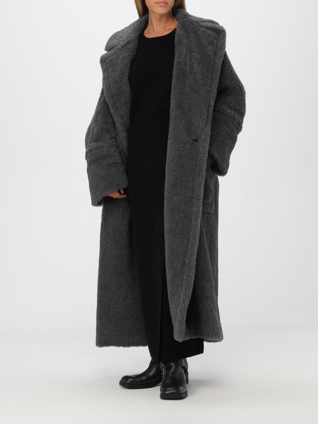 Max Mara Coat Woman Grey