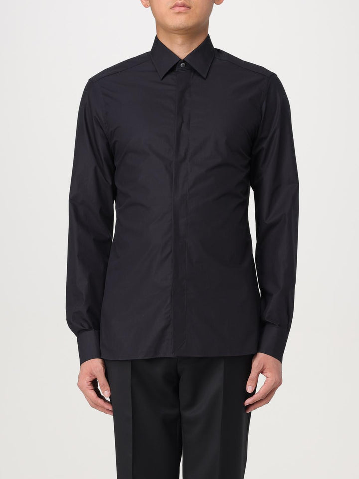 Zegna Shirt Men Black