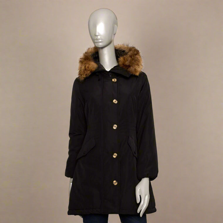 Comfortable Italian designed coats & jackets in mid, 3/4 and hooded designs