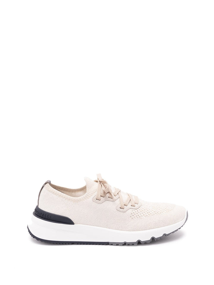 Brunello Cucinelli Men Knit Sneakers