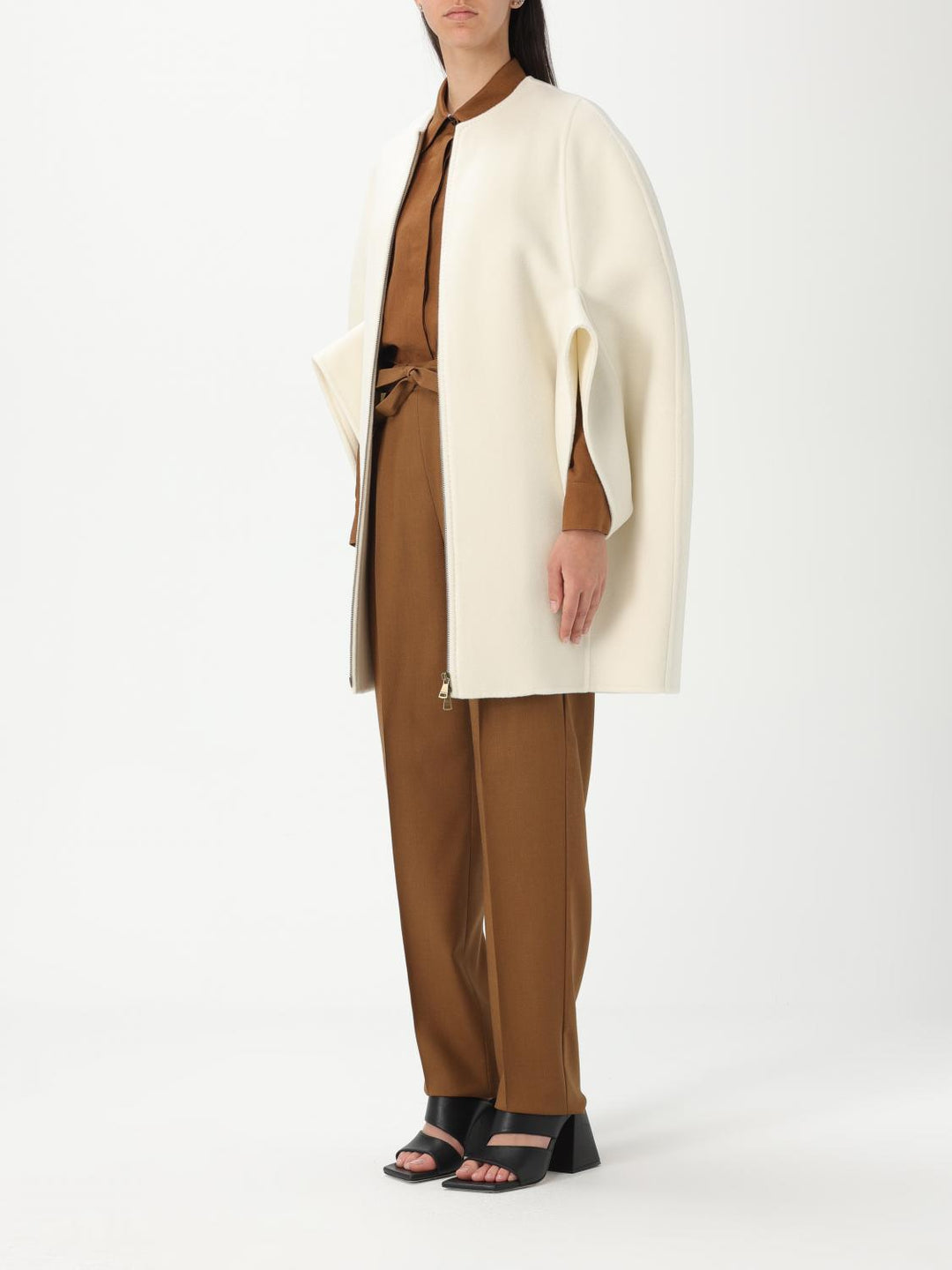 Max Mara Coat Woman White