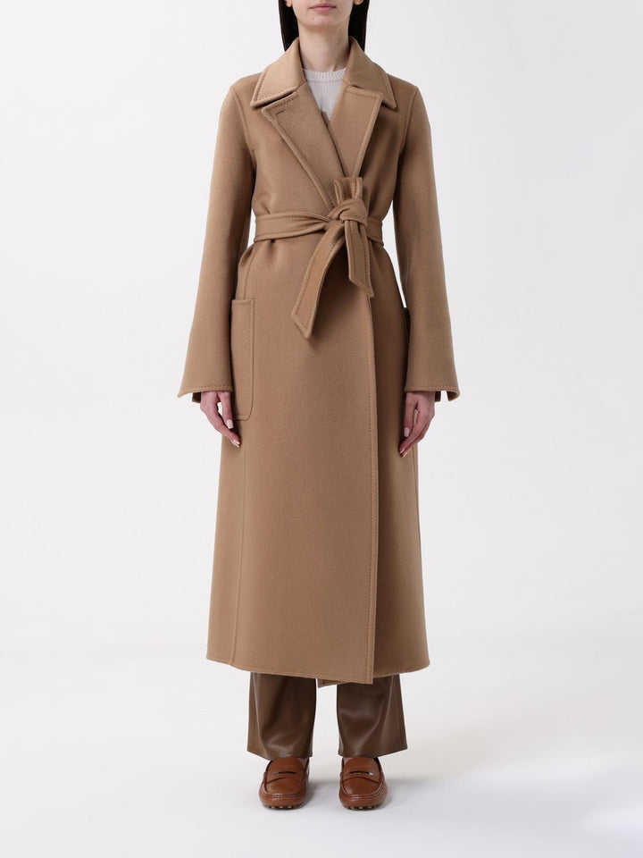 Max Mara Coat Woman Camel