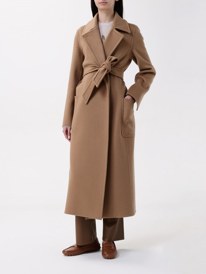 Max Mara Coat Woman Camel