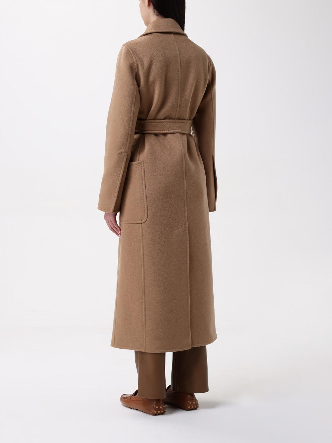 Max Mara Coat Woman Camel