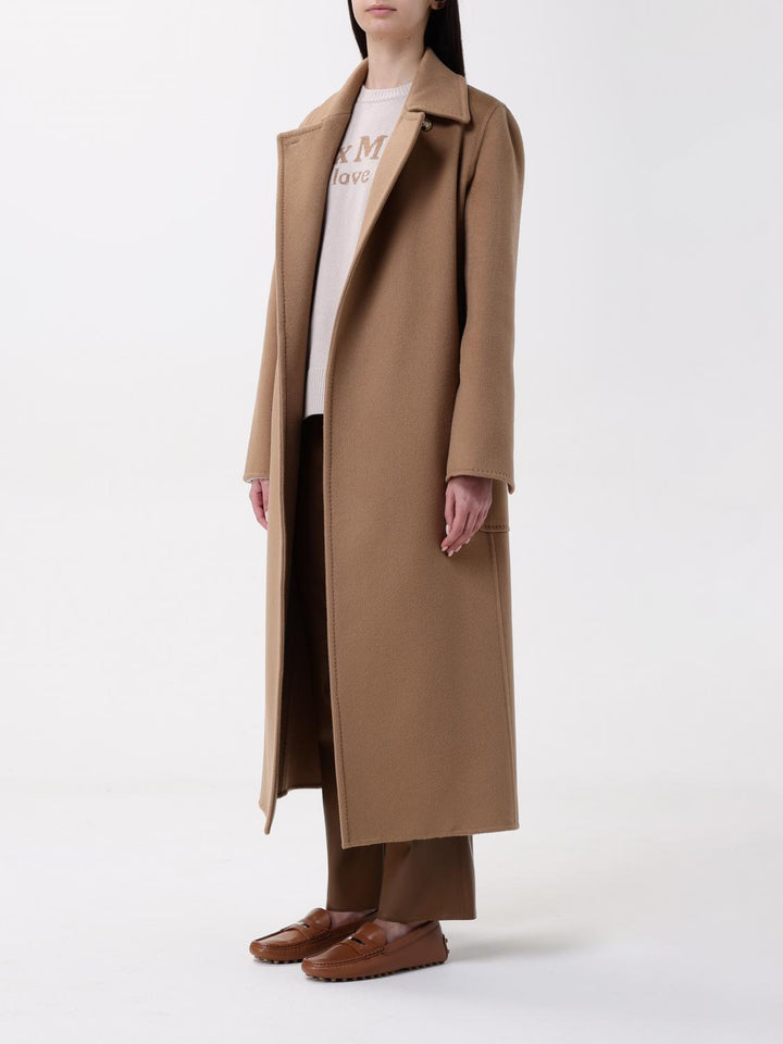 Max Mara Coat Woman Camel