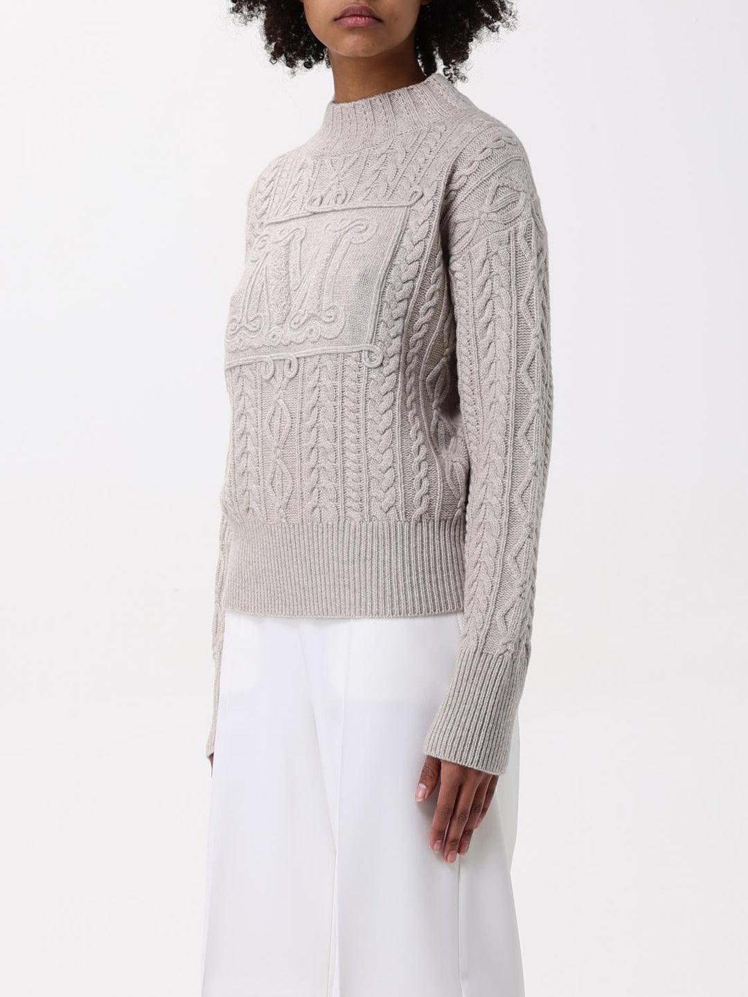 Max Mara Sweater Woman Brown