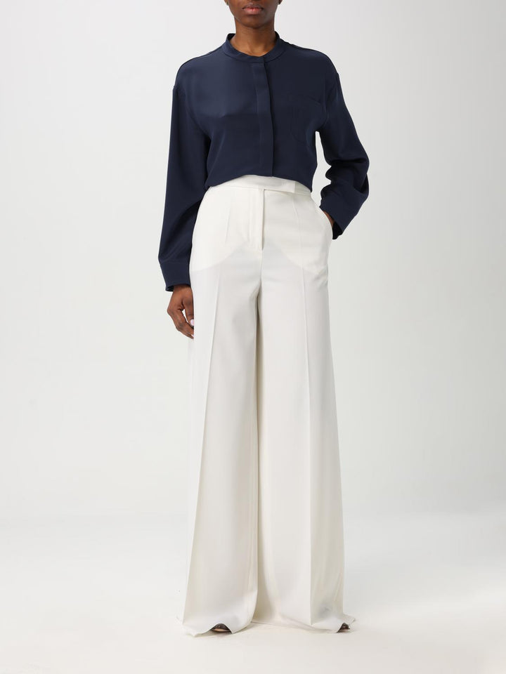 Max Mara Pants Woman White