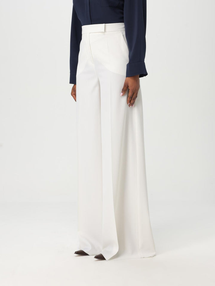 Max Mara Pants Woman White