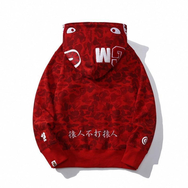 BAPE OG Camo Shark Full Zip-Up Hoodie A Bathing Ape &
