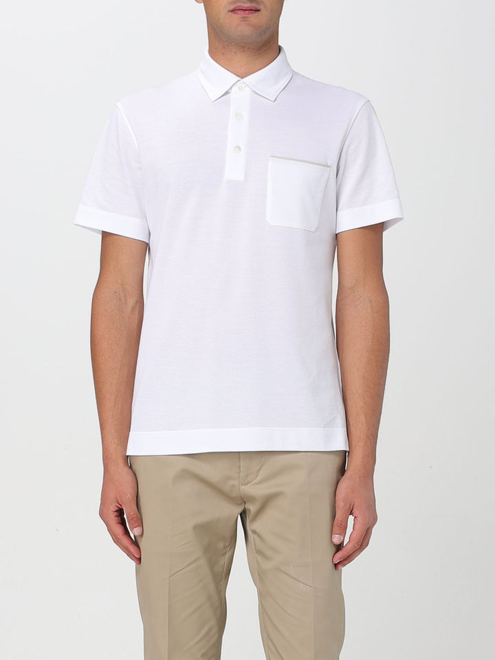 Zegna Polo Shirt Men White