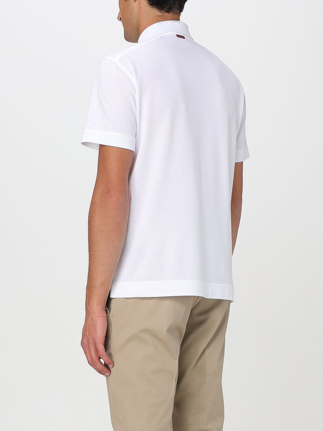 Zegna Polo Shirt Men White