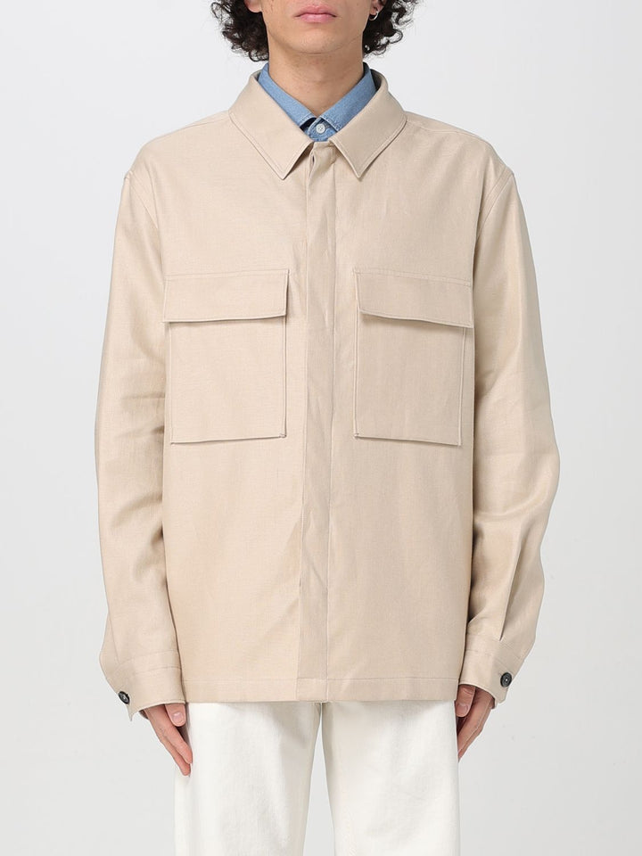 Zegna Jacket Men Sand
