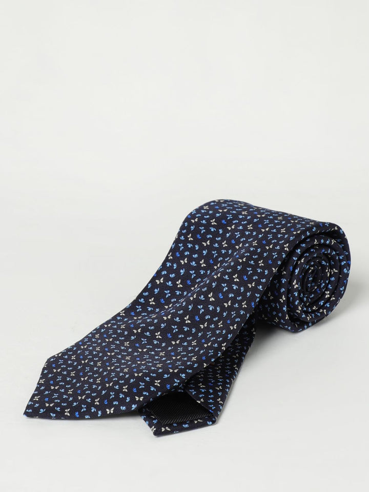 Zegna Tie Men Navy