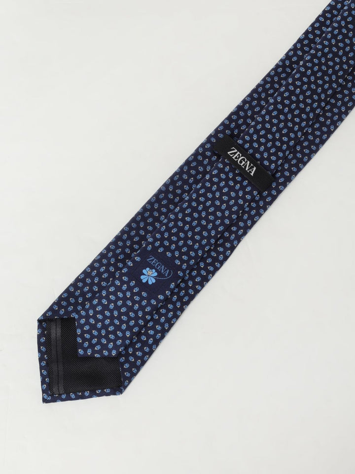Zegna Tie Men Navy