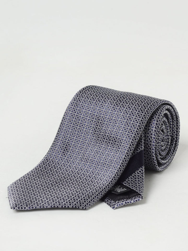Zegna Tie Men Navy