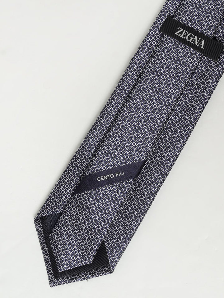 Zegna Tie Men Navy