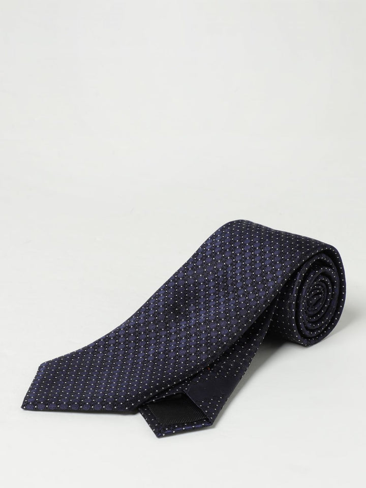 Zegna Tie Men Navy