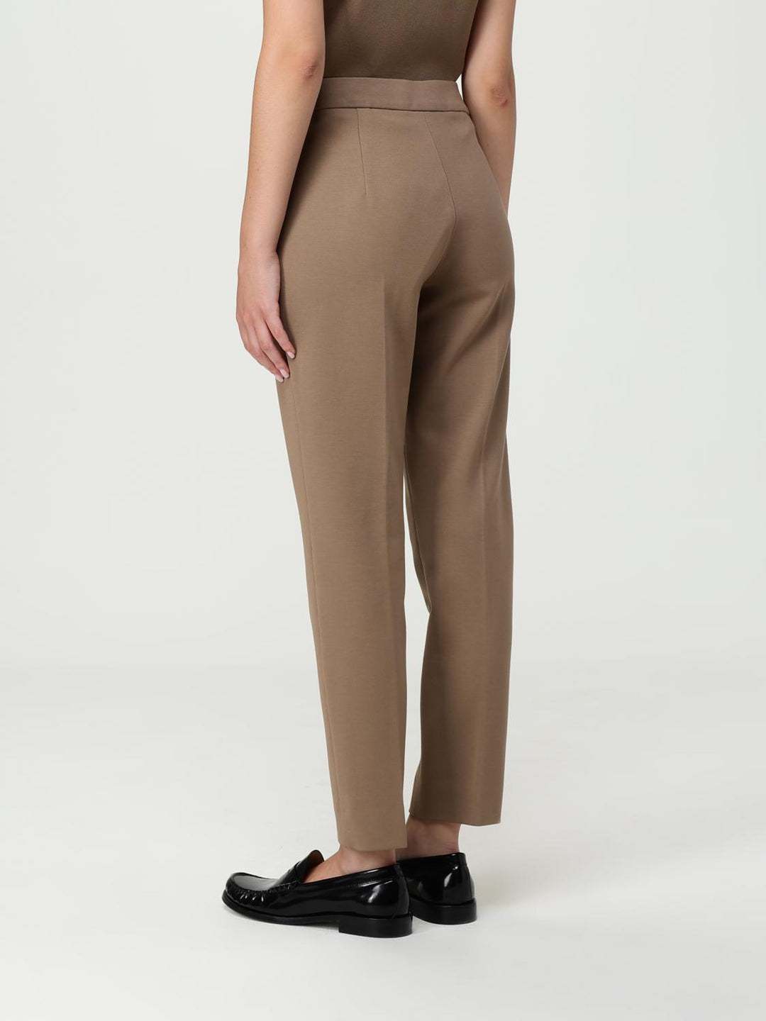 Max Mara Pants Woman Camel