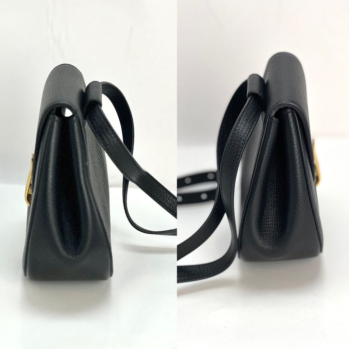 Bottega Veneta Palmellato black calfskin belt waist bag – STORE 7994