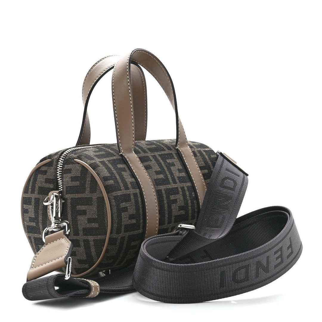 Fendi Fabric Jacquard Vitello Grace FF 1974 Mini O&