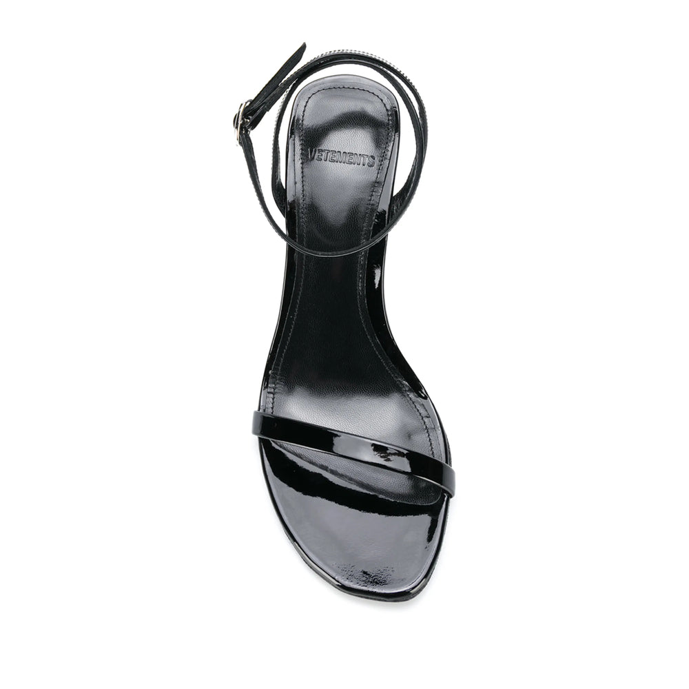 Vetements Black Sandals Women