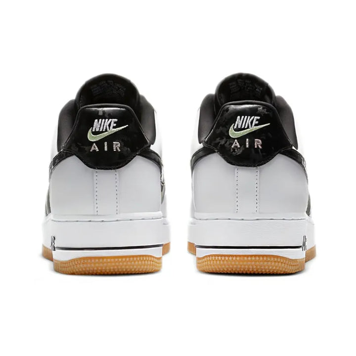 Nike Air Force 1 Low White Ripstop Camo Black Gum