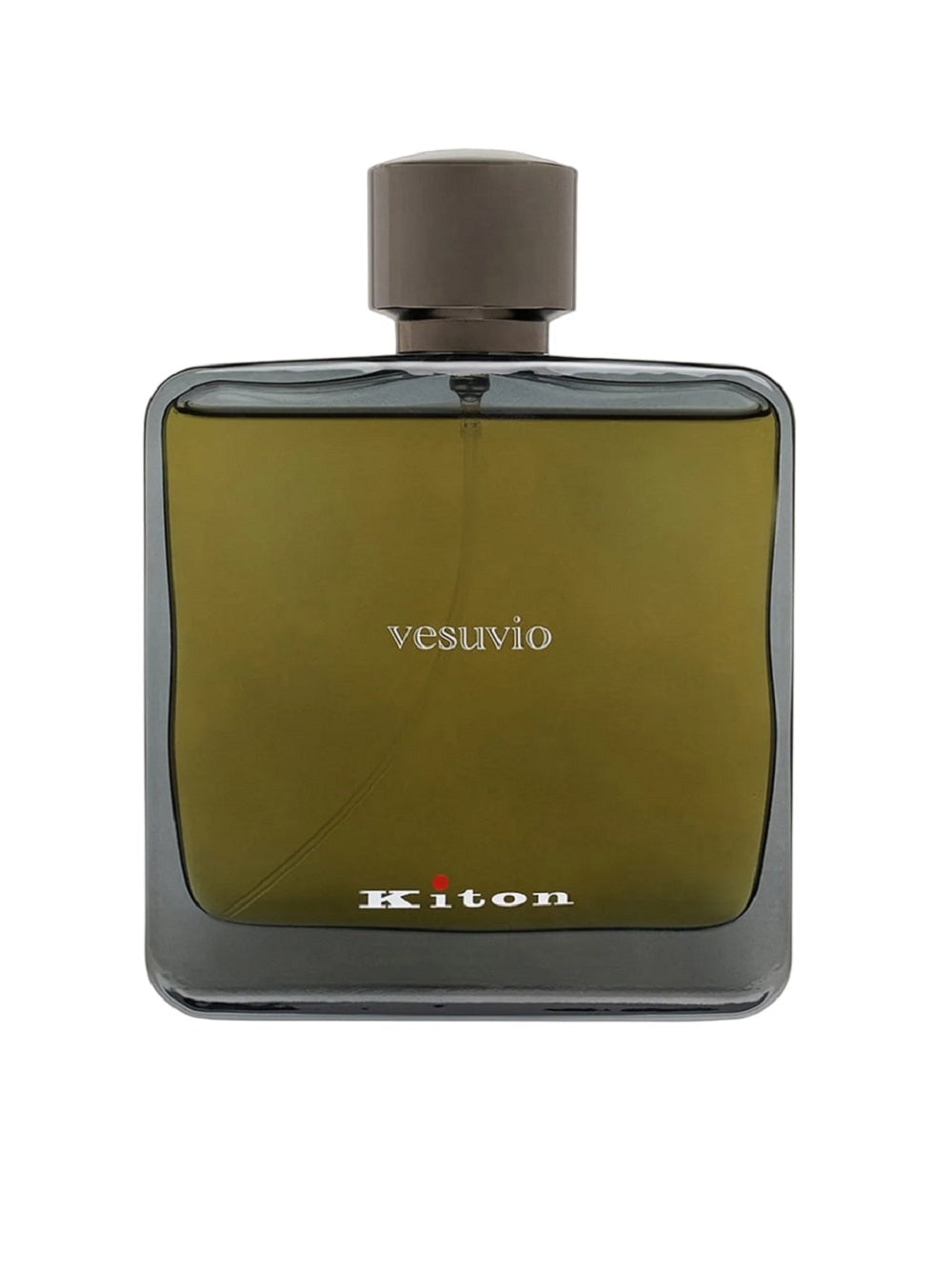 Kiton Vesuvio perfume bottle on a white background