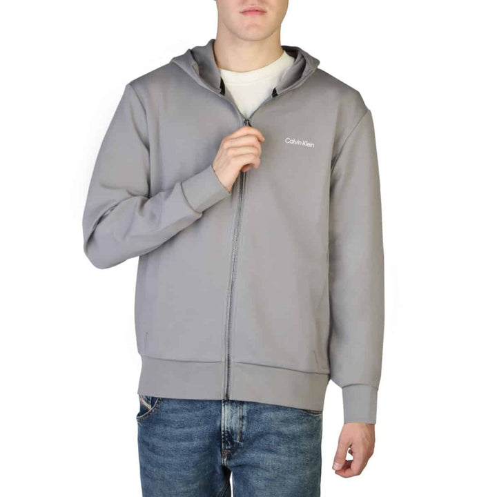 Calvin Klein men's grey hooded Sweatshirts