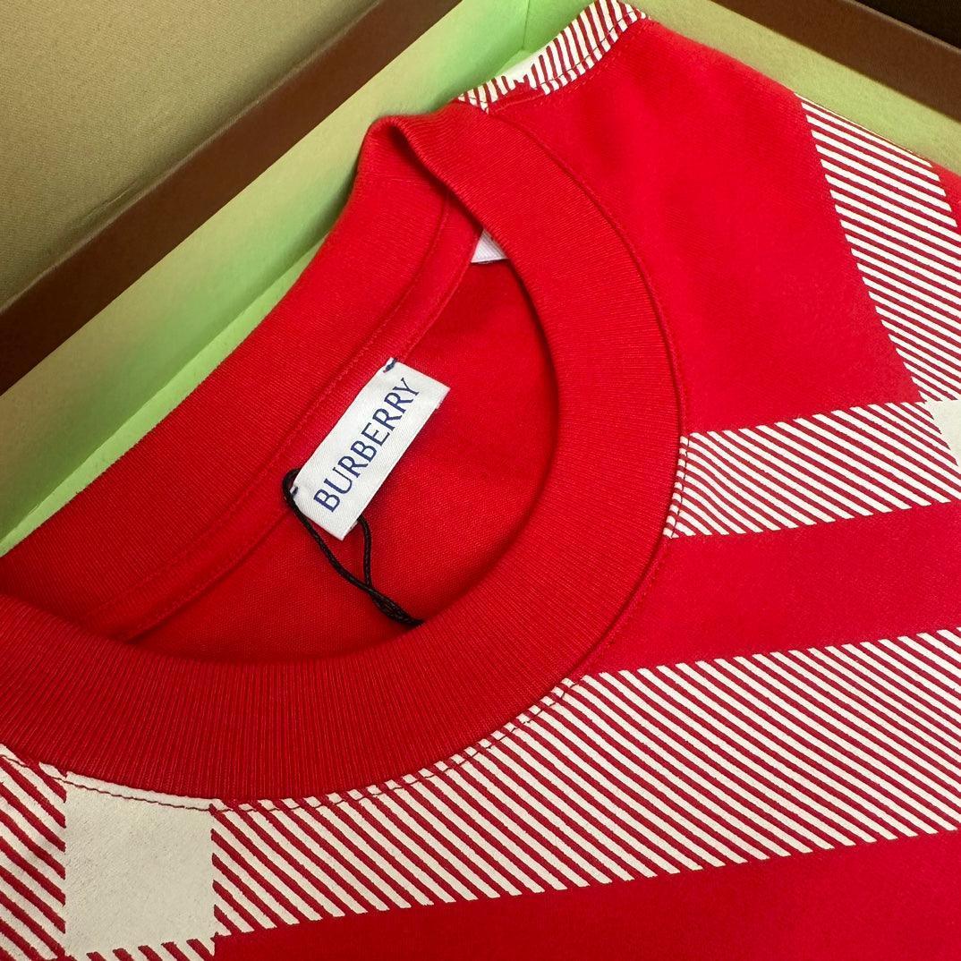 Burberry T-Shirt Without Collar &