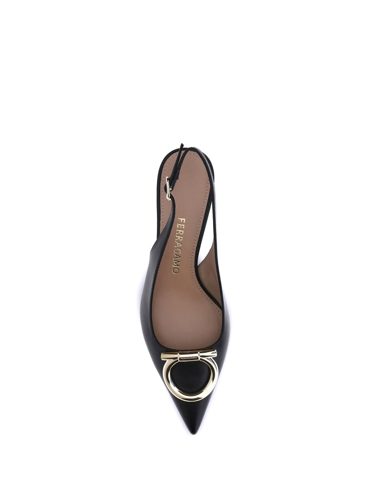 Ferragamo Women Gancini Slingback Pumps