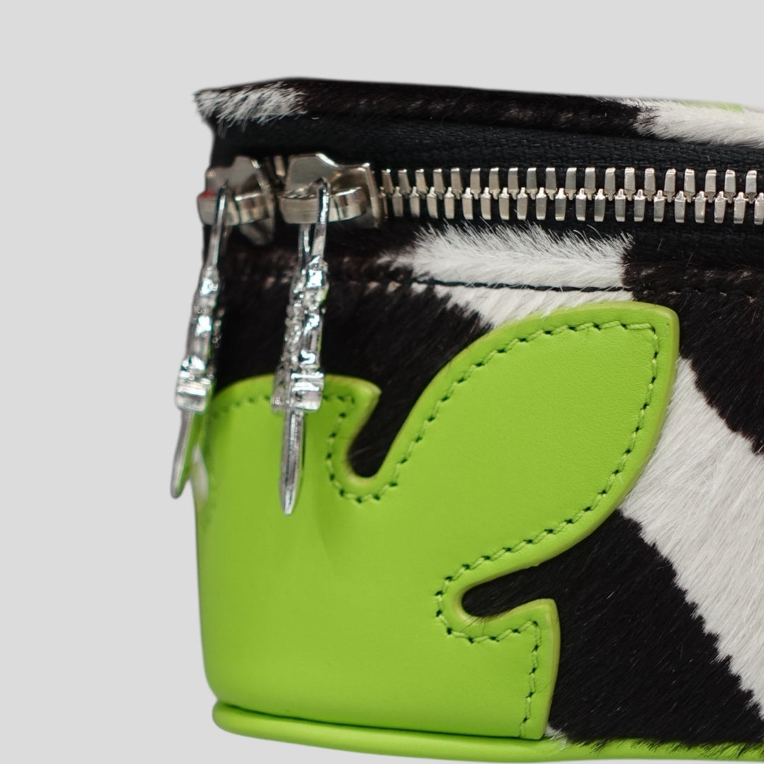 Chrome Hearts Jewelry Case in Zebra / Green