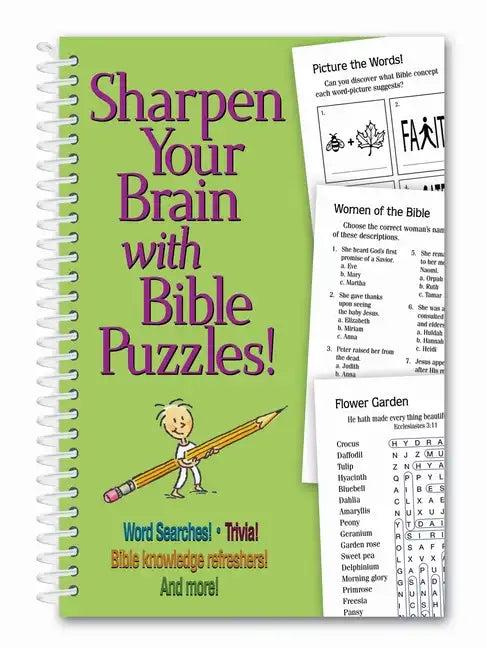 Sharpen Your Brain with Bible Puzzles! - Spiral