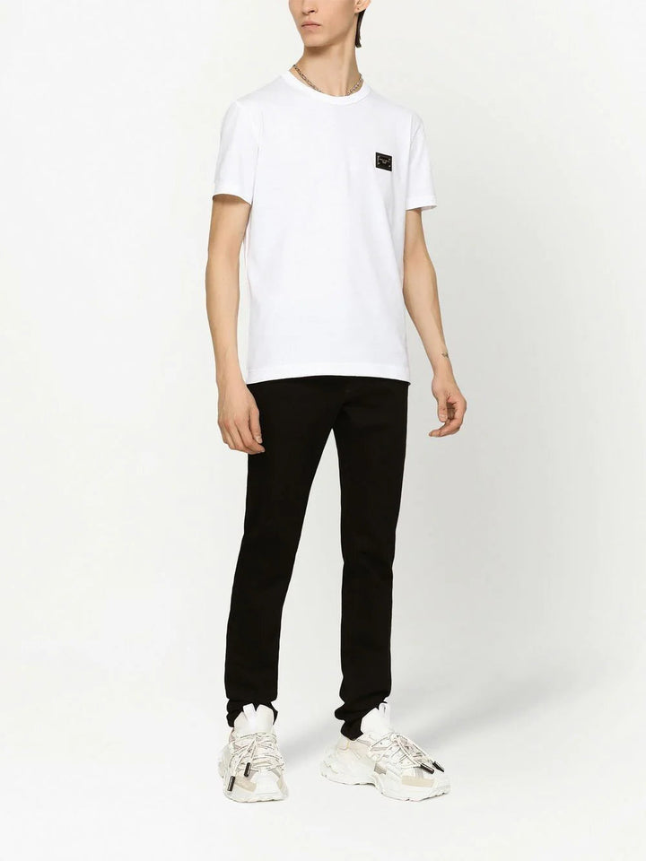 Dolce &amp; Gabbana Men Dg Essentials Crew Neck T-Shirt