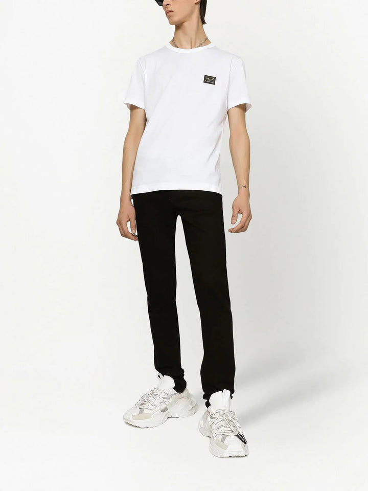 Dolce &amp; Gabbana Men Dg Essentials Crew Neck T-Shirt