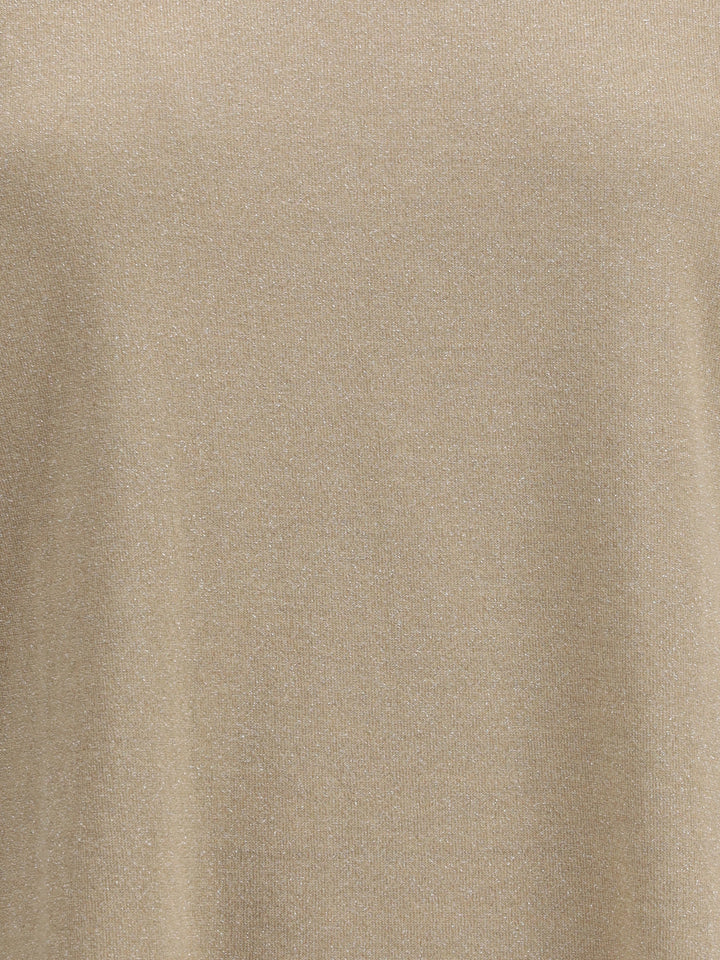 Brunello Cucinelli Women Cashmere Glitter T-Shirt