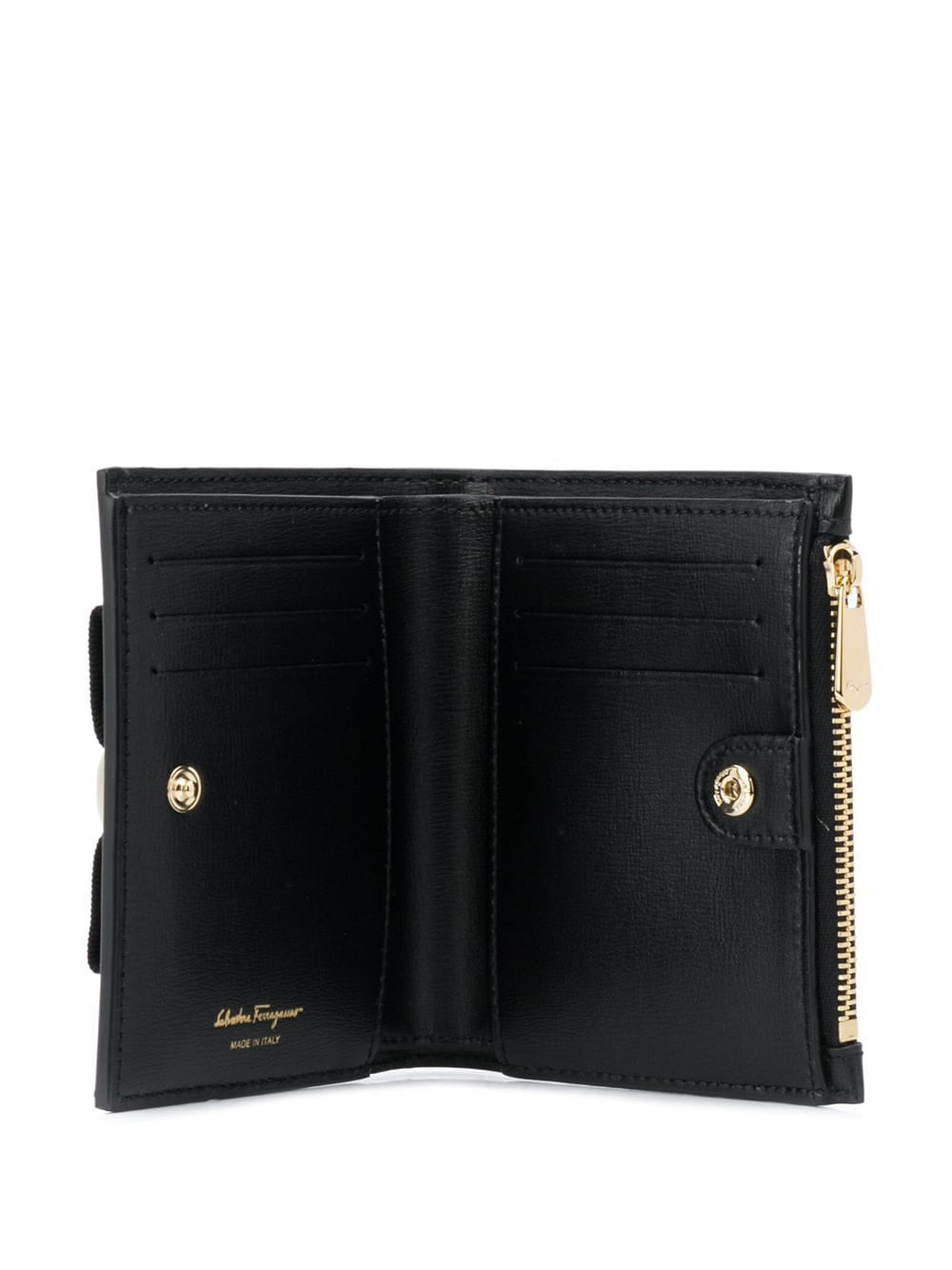 Ferragamo Women Vara Bow Compact Wallet