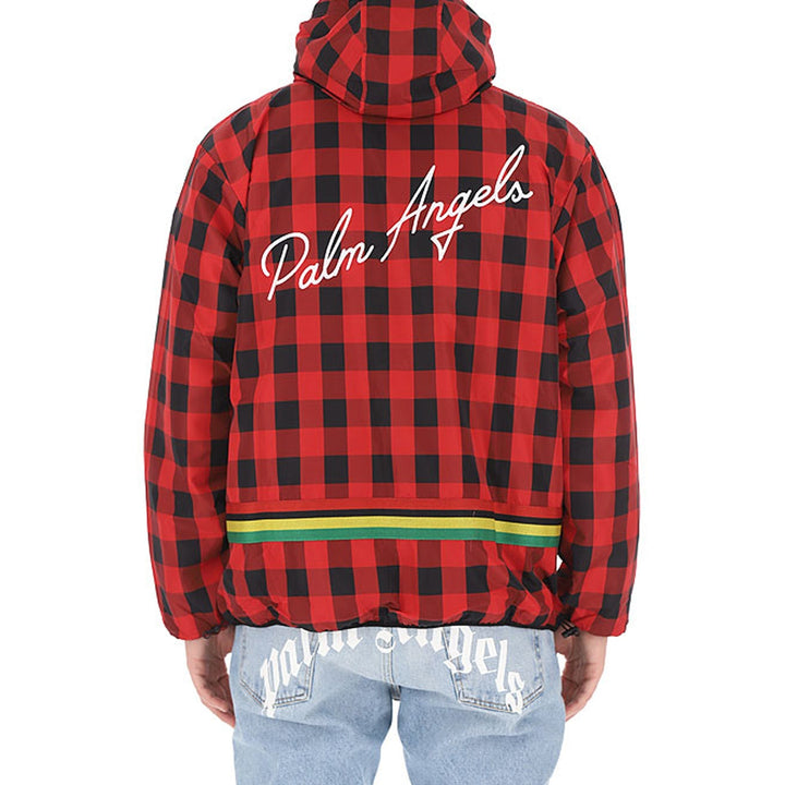 Palm Angels Checked  Windbreaker Jacket Men