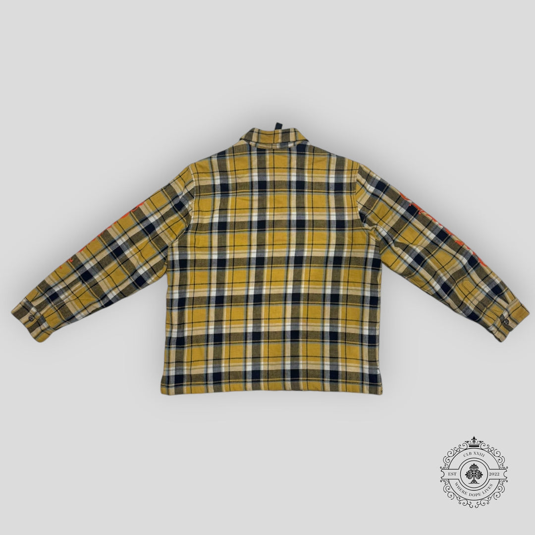 Chrome Hearts Padded Flannel Shirt