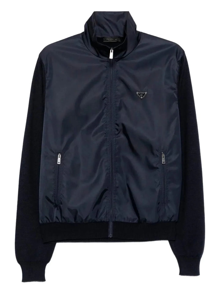 Prada Men Zipped Cardigan