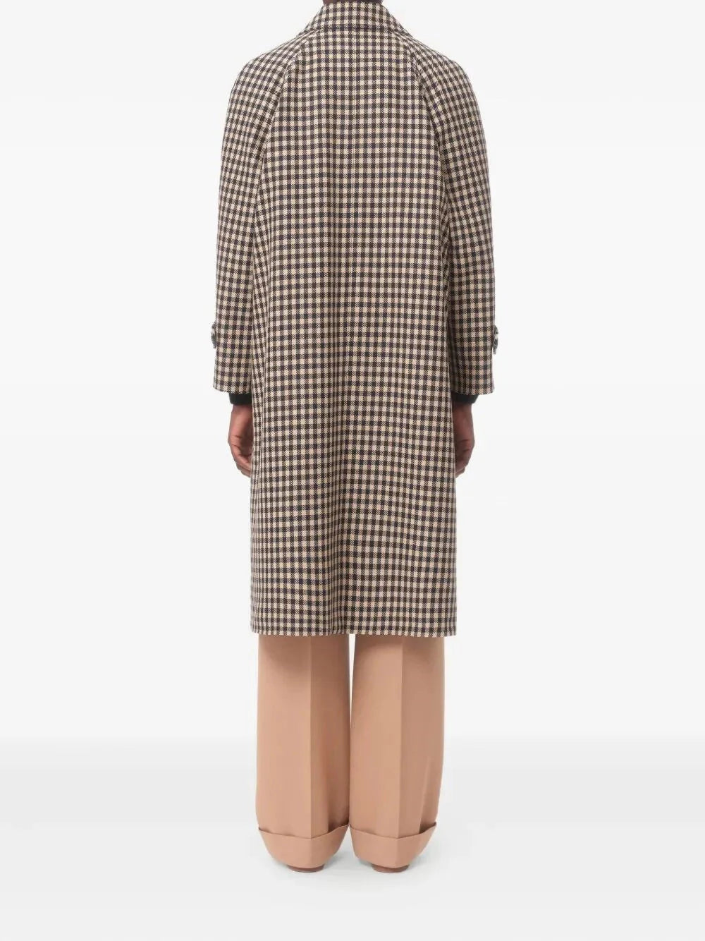 Valentino Garavani Men Check Coat