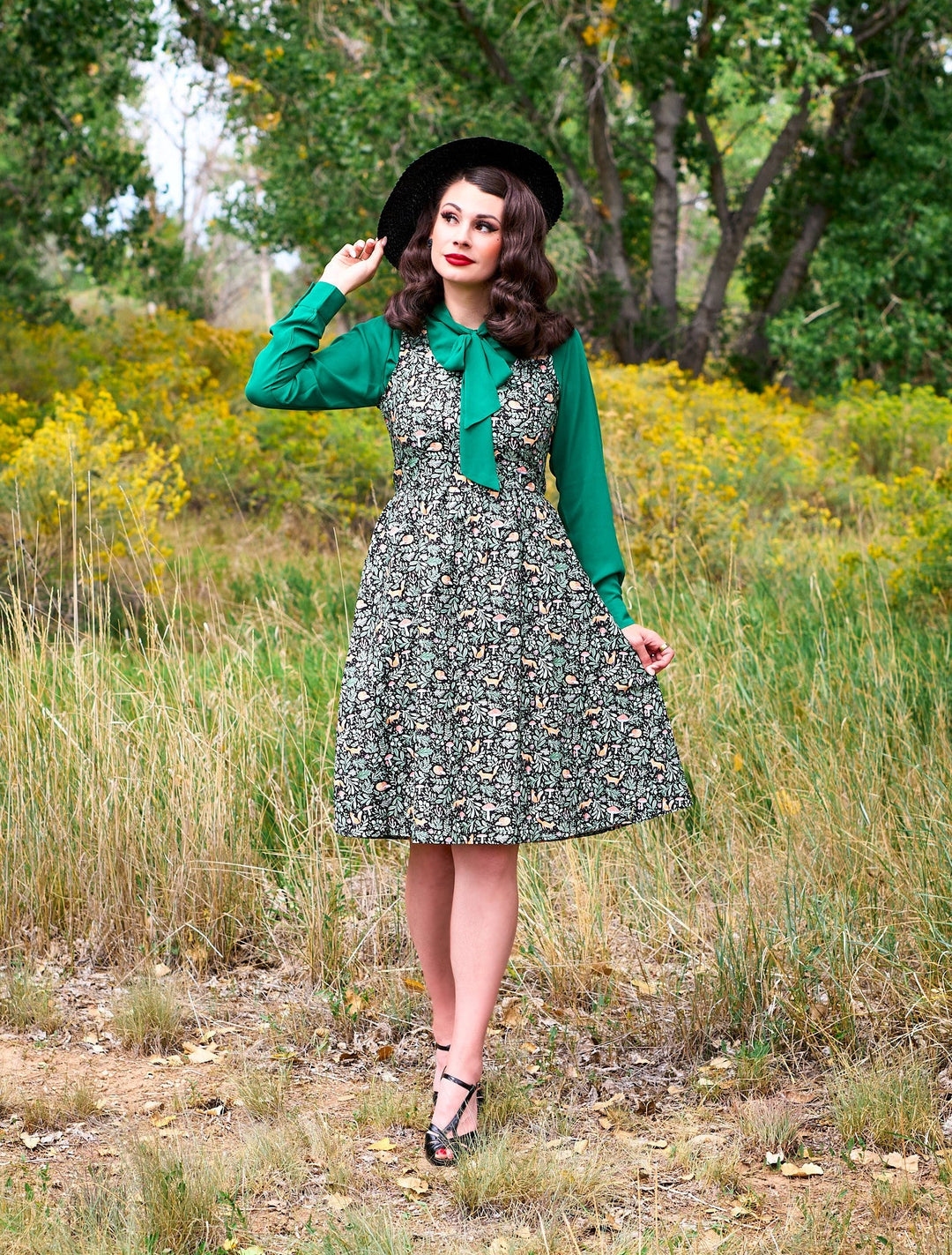Foxy Fit &amp; Flare Dress - XS only, 1 left!