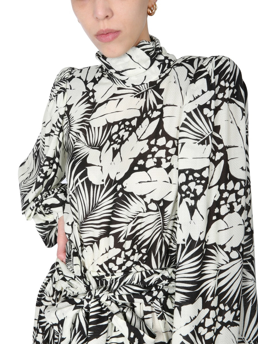 Saint Laurent Women Mini Dress With Band