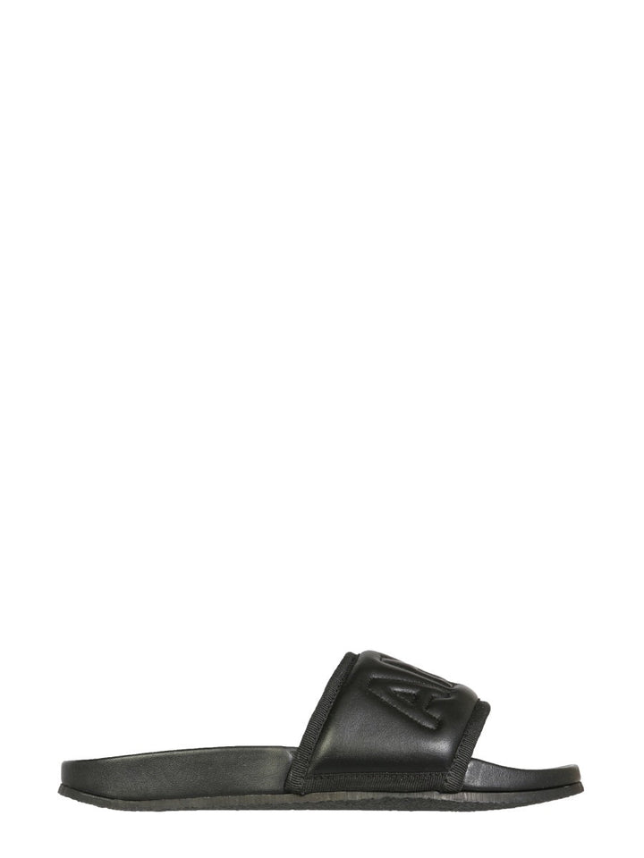 Ambush Women Leather Slide Sandals