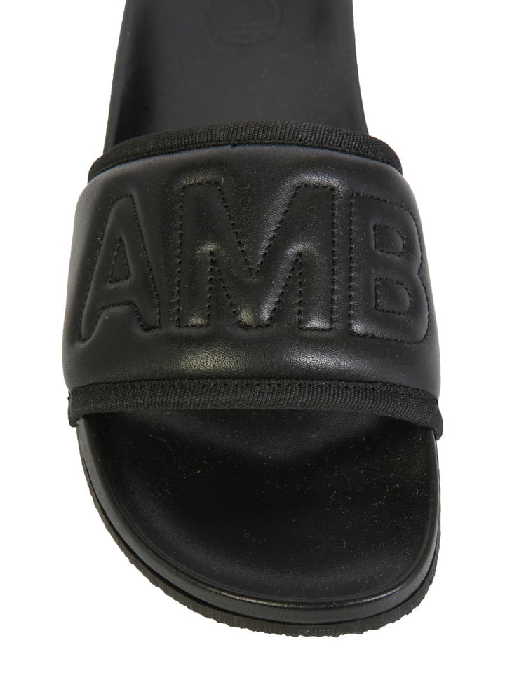 Ambush Women Leather Slide Sandals