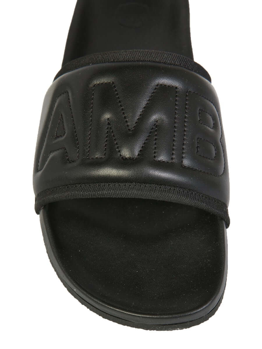 Ambush Men Leather Slide Sandals